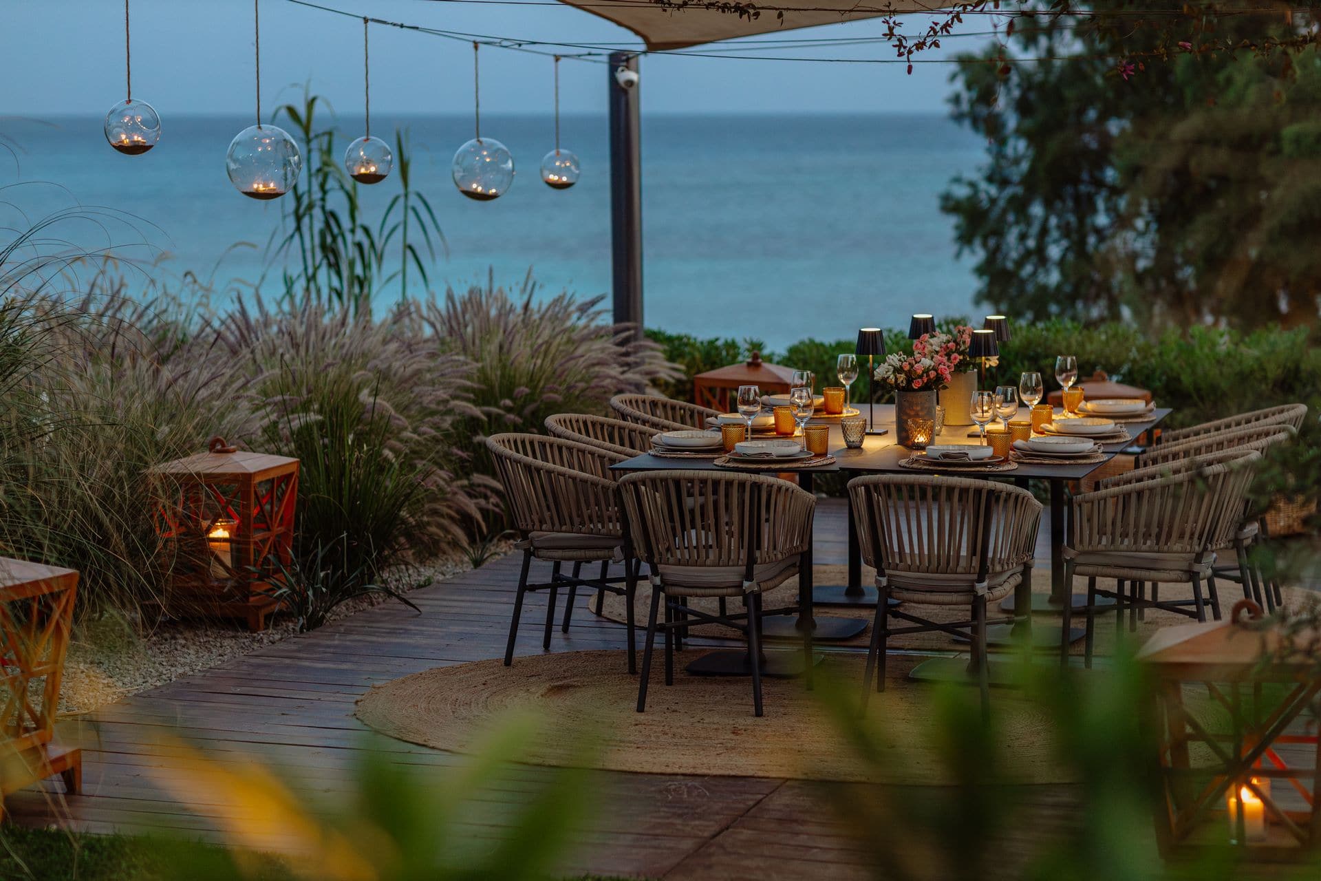Private Dining Alion Beach Hotel Ayia Napa Cyprus